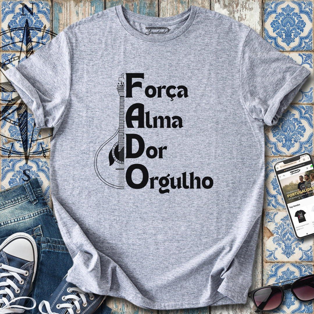 Fado-Gitarren-T-Shirt