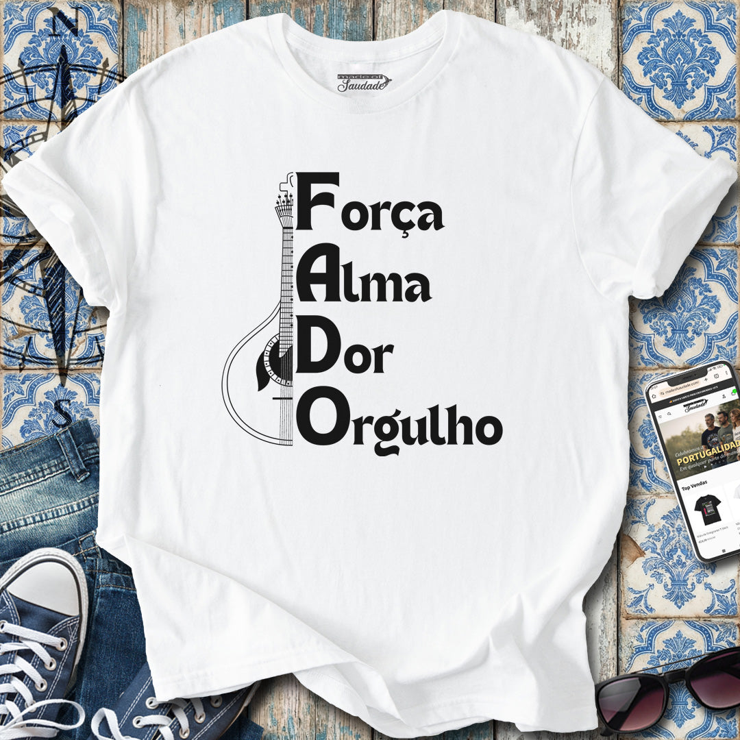 Fado-Gitarren-T-Shirt