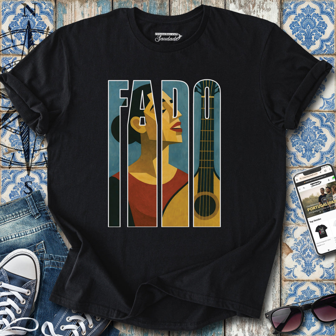 Fado-Sänger-T-Shirt
