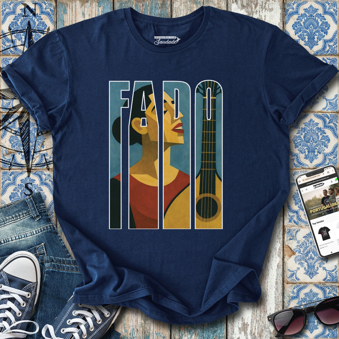 Fado-Sänger-T-Shirt