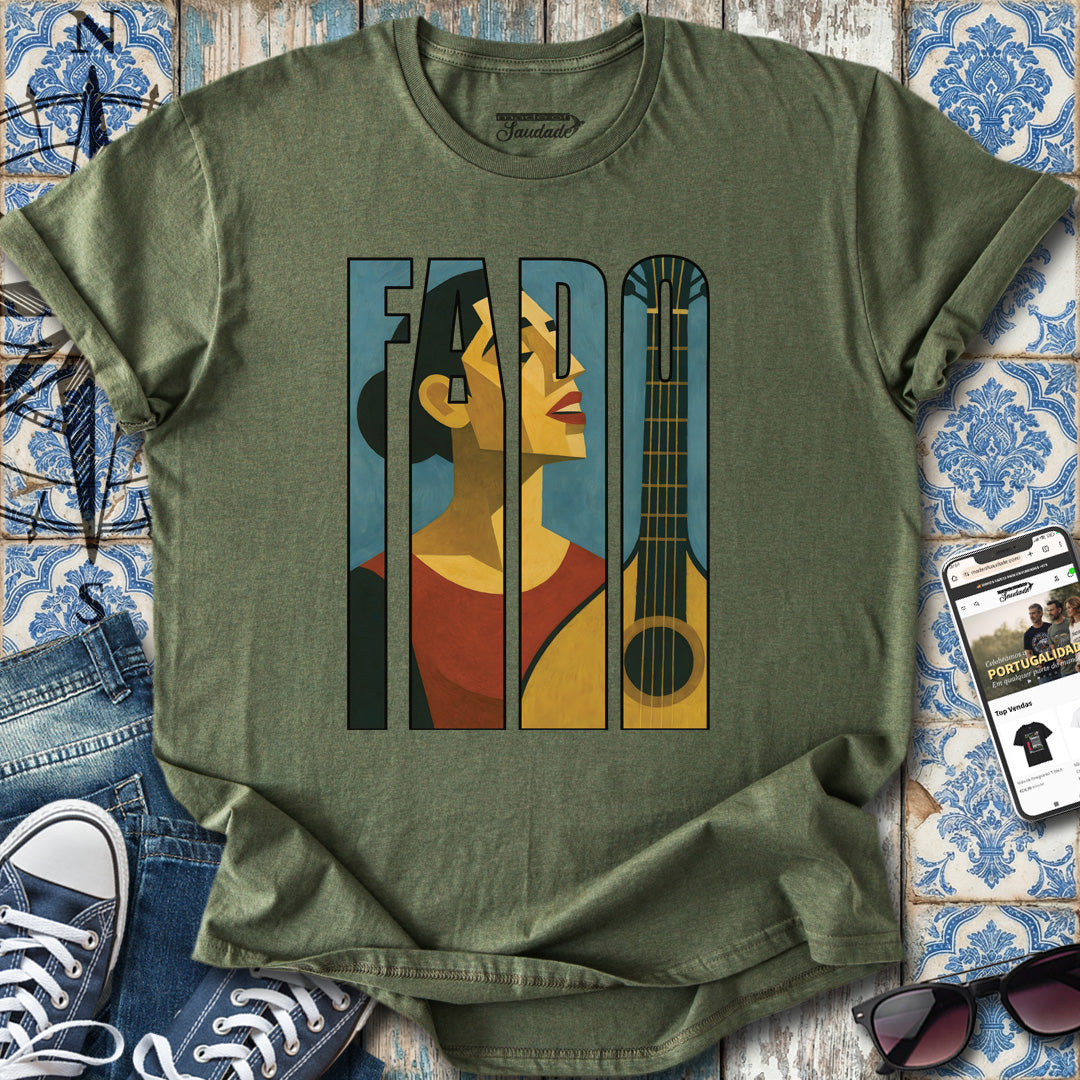Fado-Sänger-T-Shirt