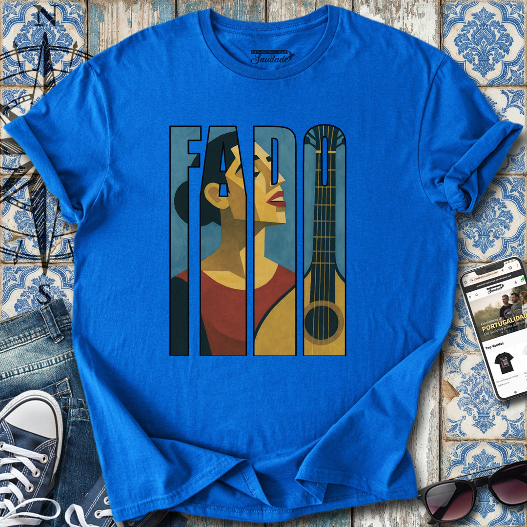 Fado-Sänger-T-Shirt
