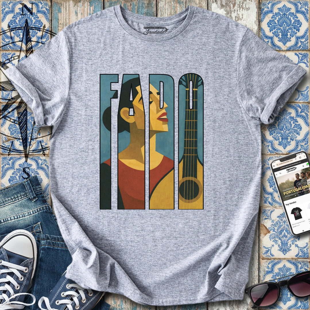 Fado-Sänger-T-Shirt