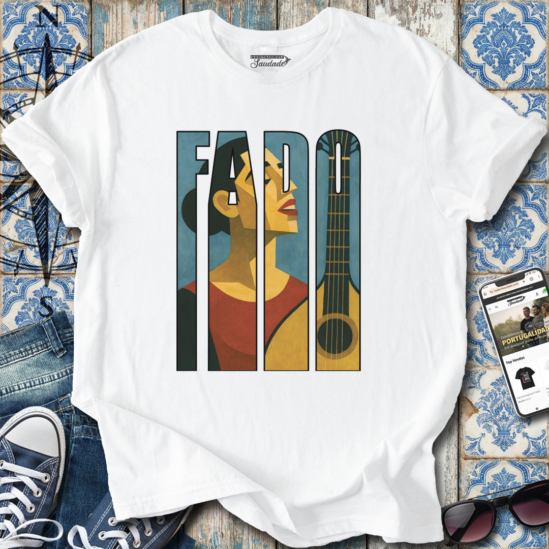 Fado-Sänger-T-Shirt
