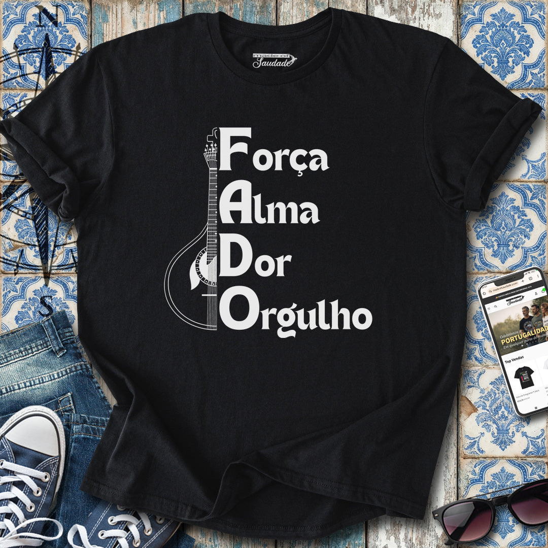 Fado-Gitarren-T-Shirt