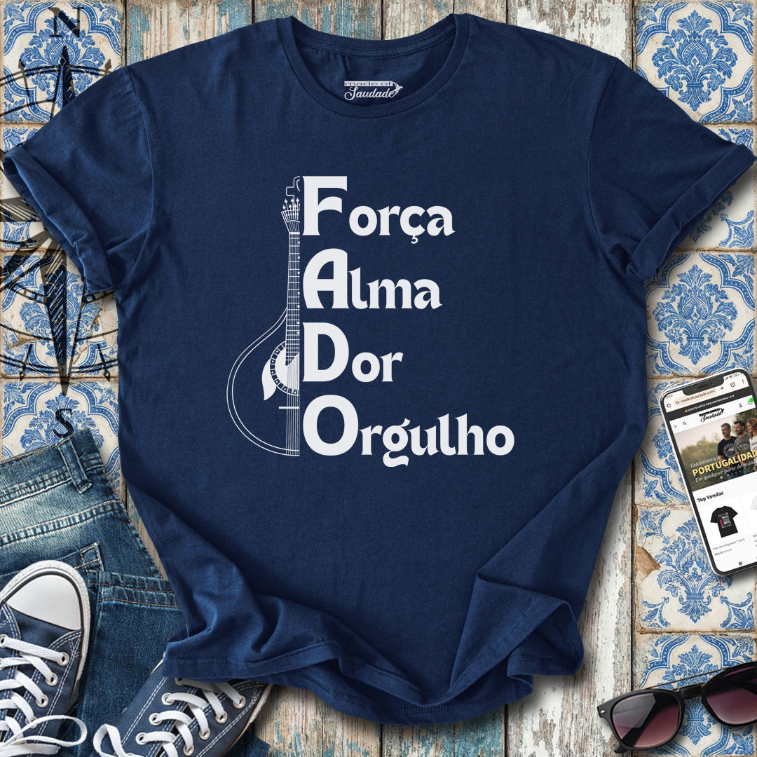 Fado-Gitarren-T-Shirt