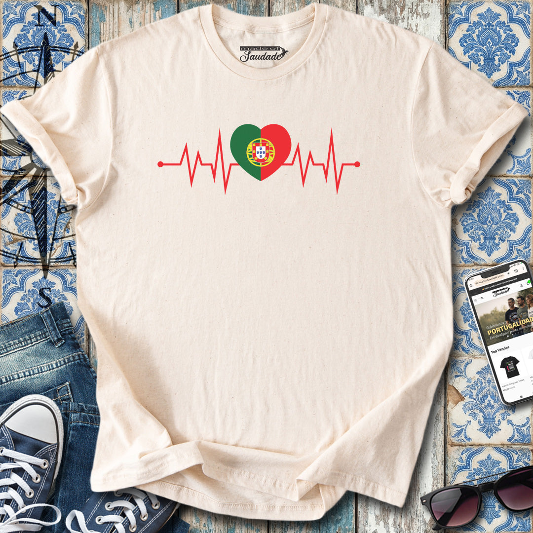 Herzschlag-T-Shirt