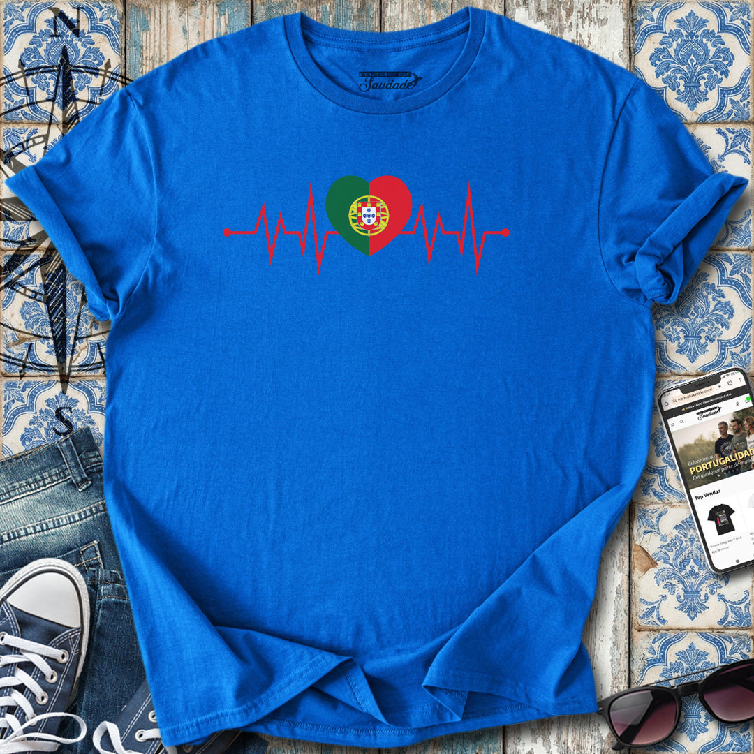 Herzschlag-T-Shirt