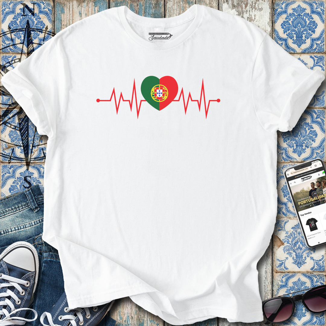Herzschlag-T-Shirt