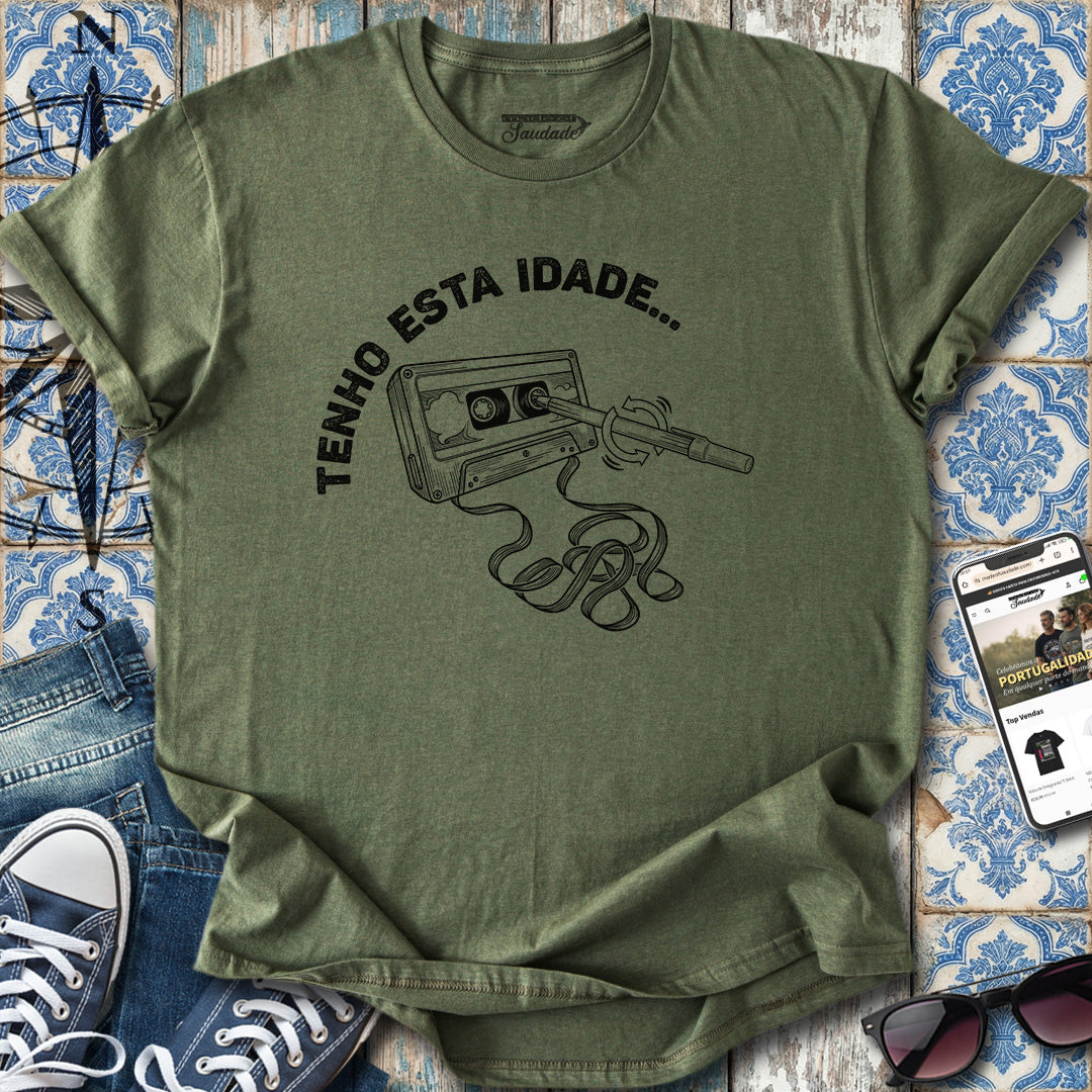 K7 e Caneta T-Shirt