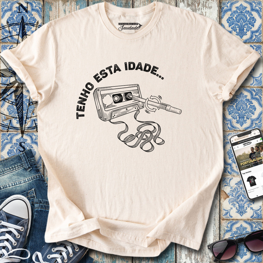 K7 e Caneta T-Shirt