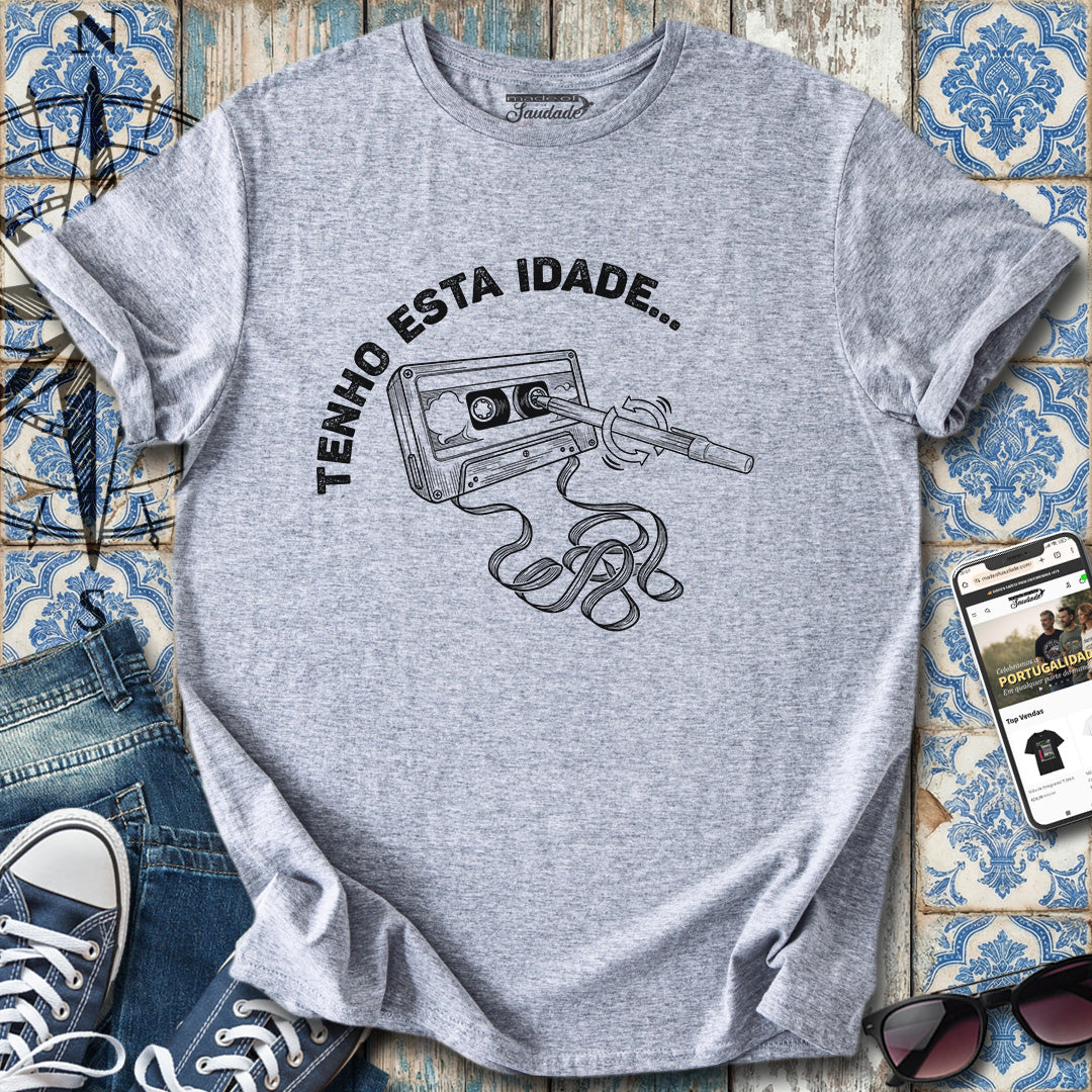 K7 e Caneta T-Shirt