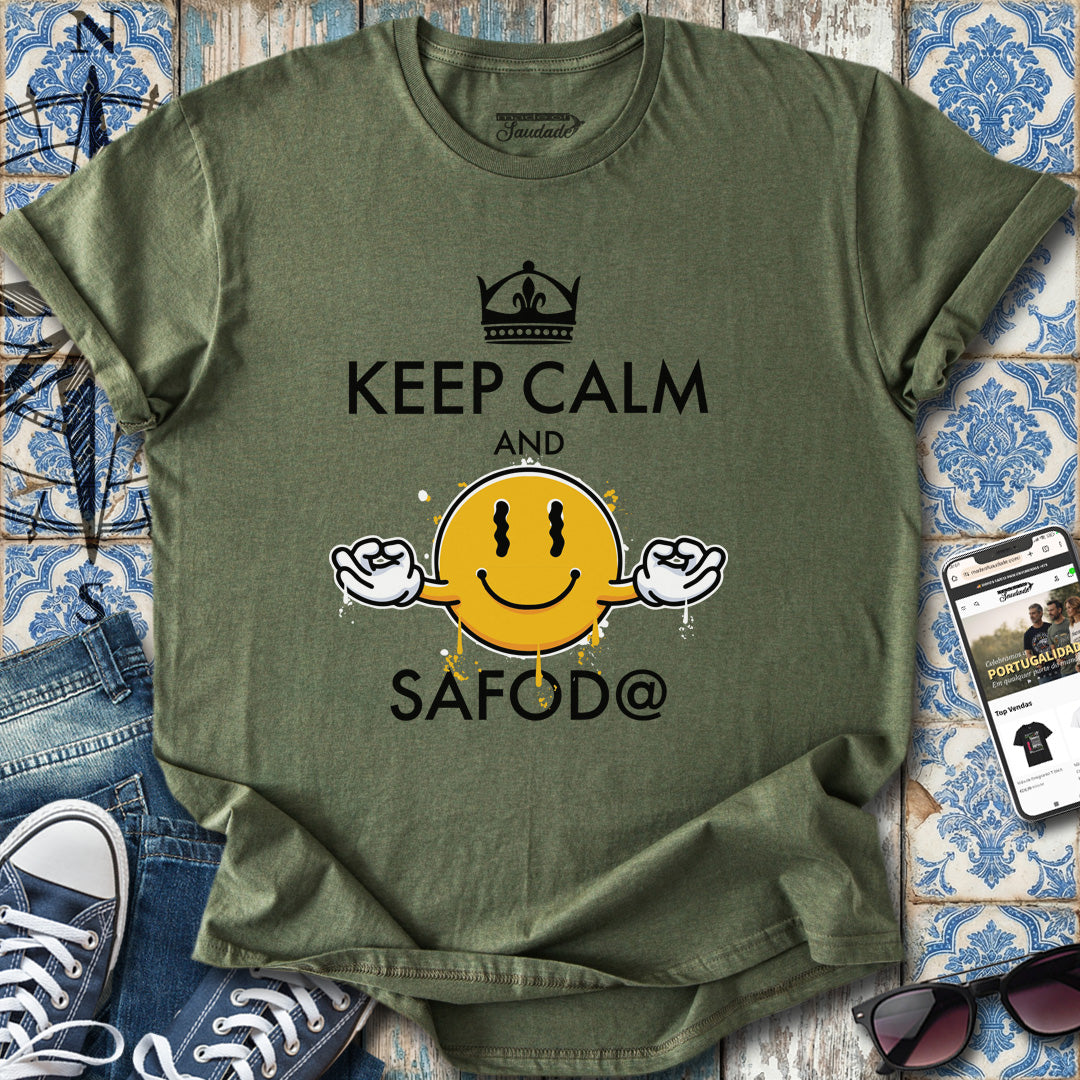 Keep Calm Safod@ T-Shirt