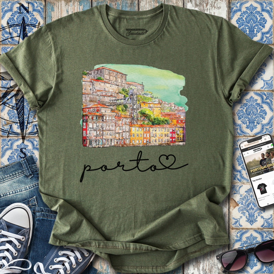 Porto Watercolor T-Shirt