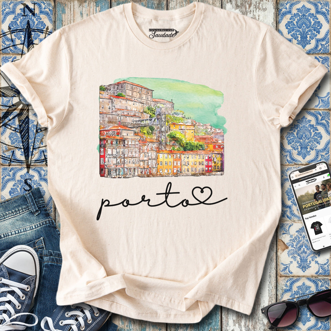 Porto Watercolor T-Shirt