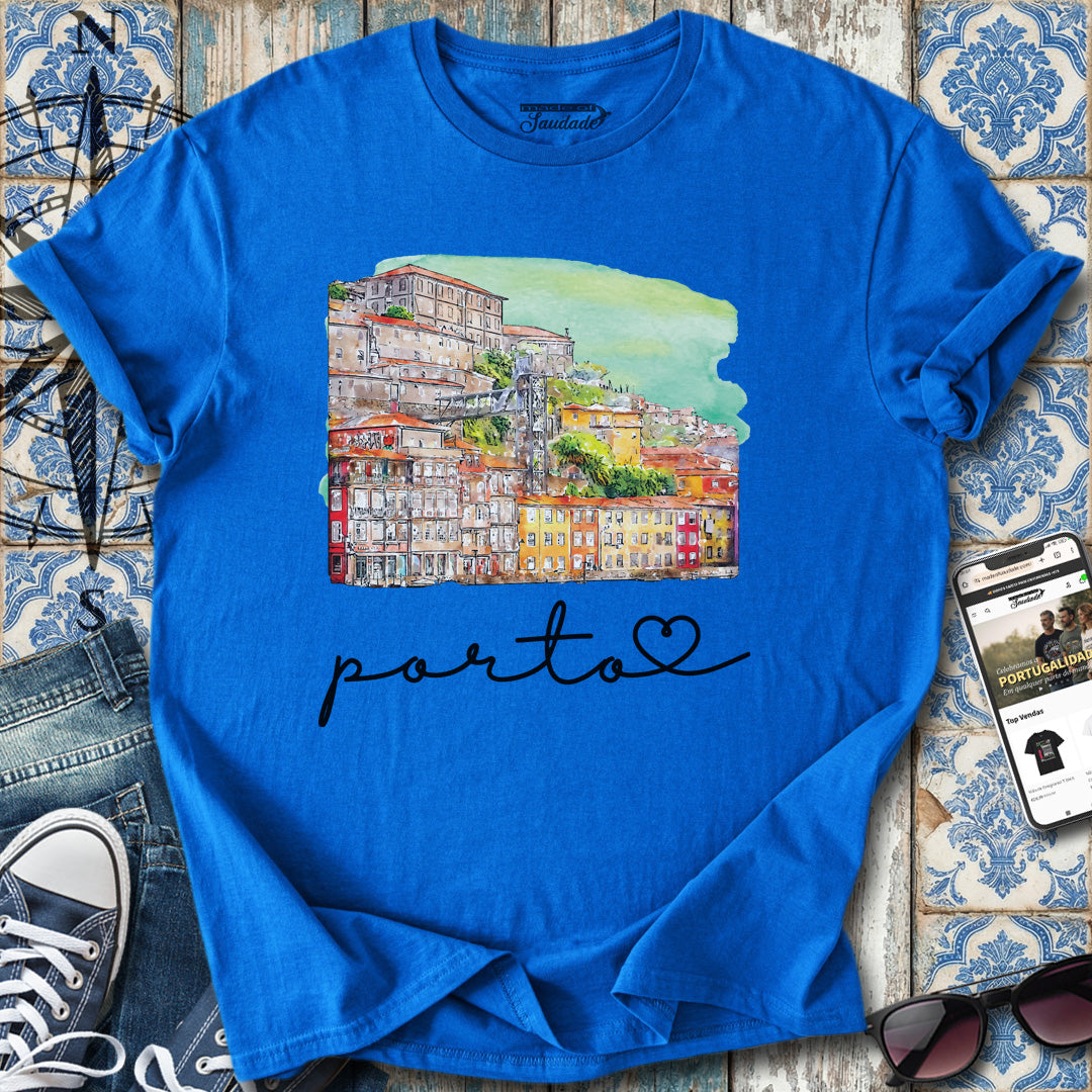 Porto Watercolor T-Shirt