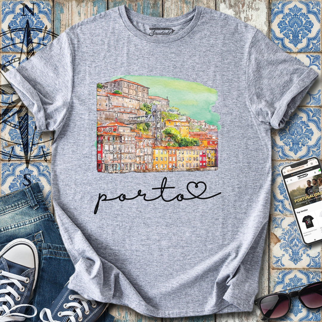 Porto Watercolor T-Shirt