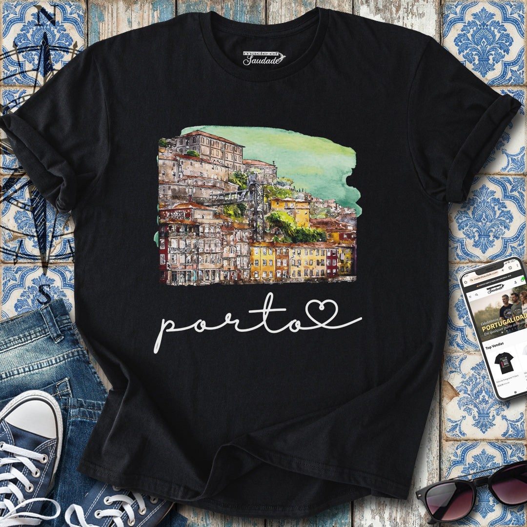 Porto Watercolor T-Shirt