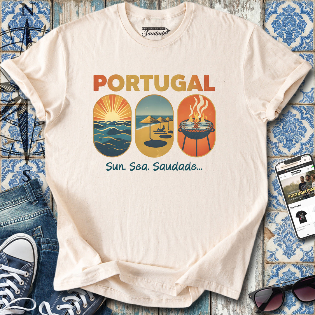 Portugal Sun Sea Saudade T-Shirt