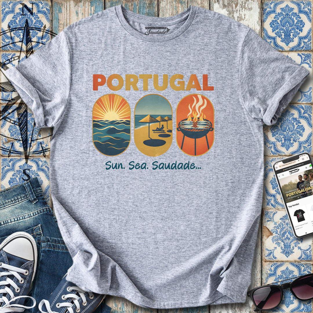 Portugal Sun Sea Saudade T-Shirt