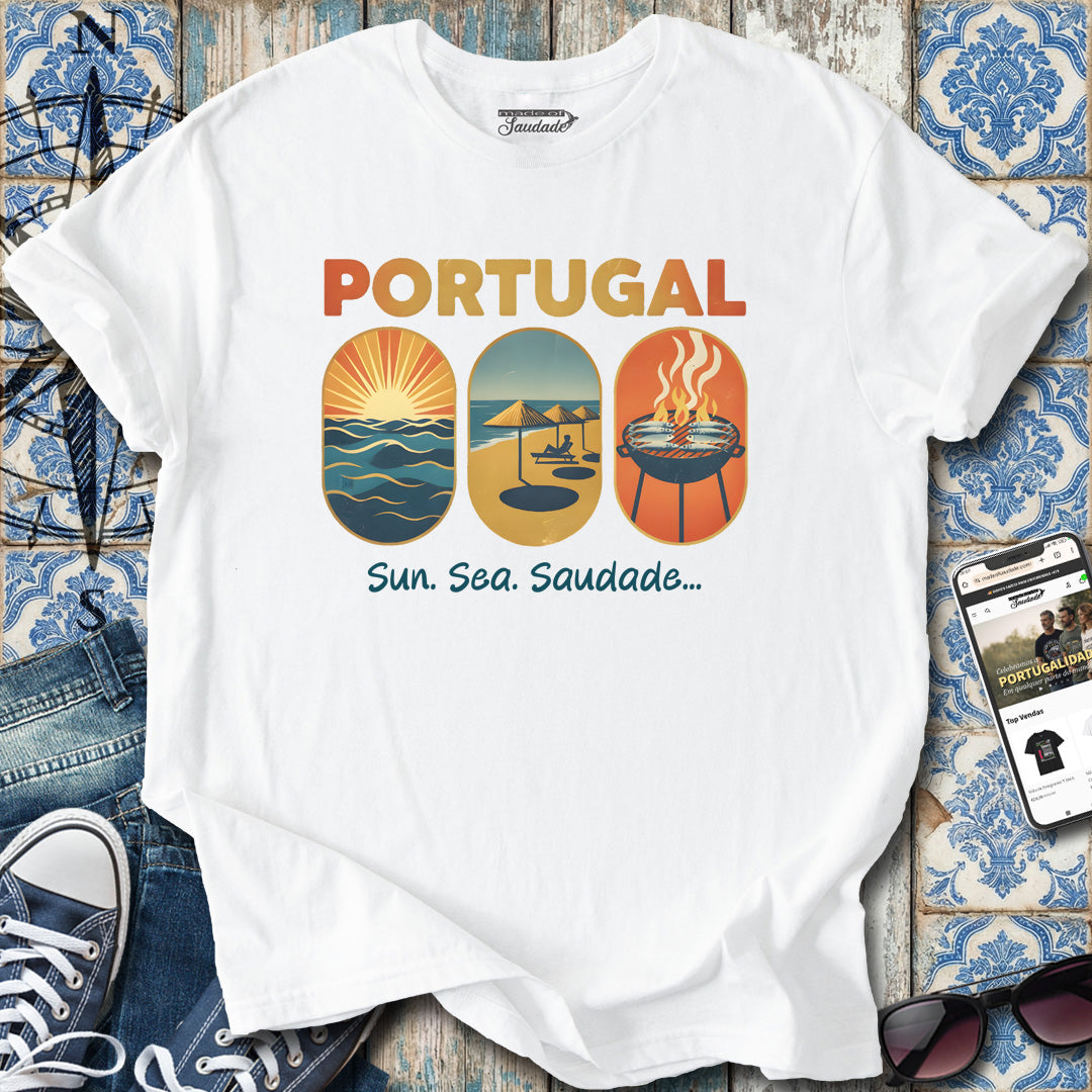 Portugal Sun Sea Saudade T-Shirt
