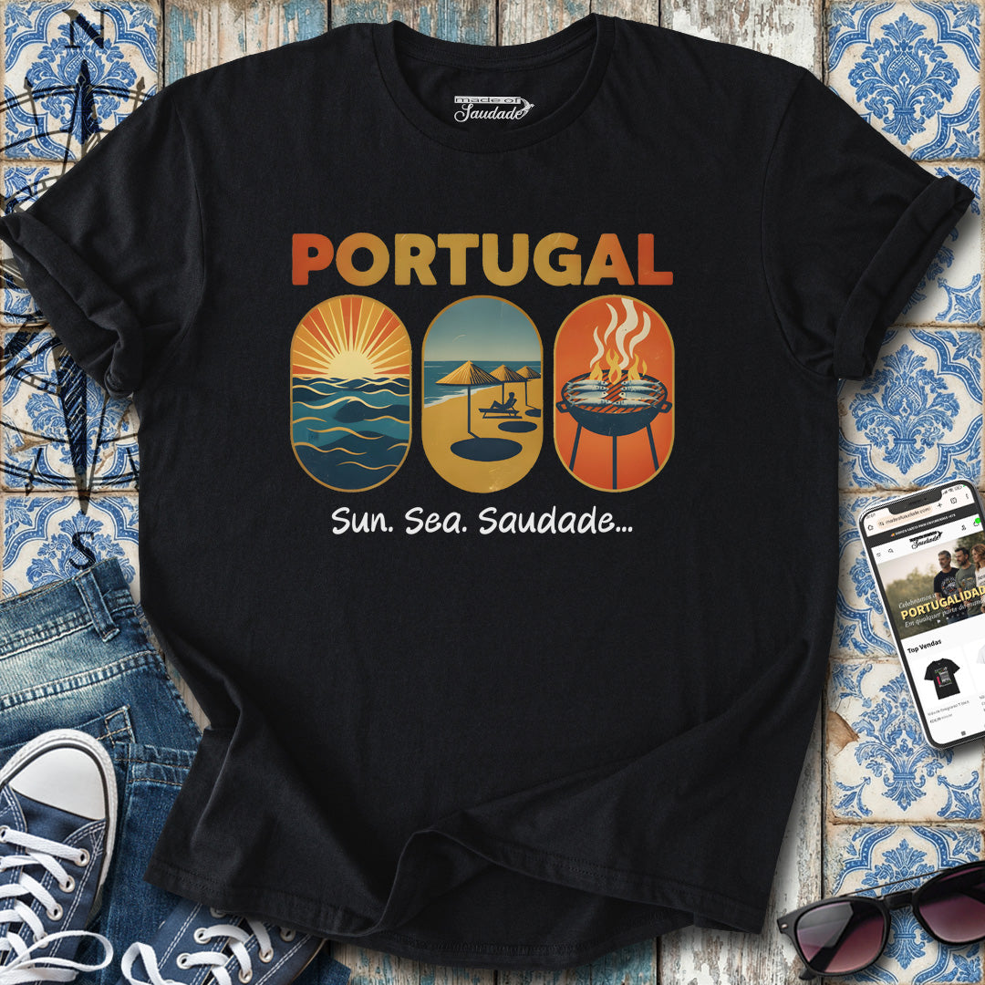 Portugal Sun Sea Saudade T-Shirt