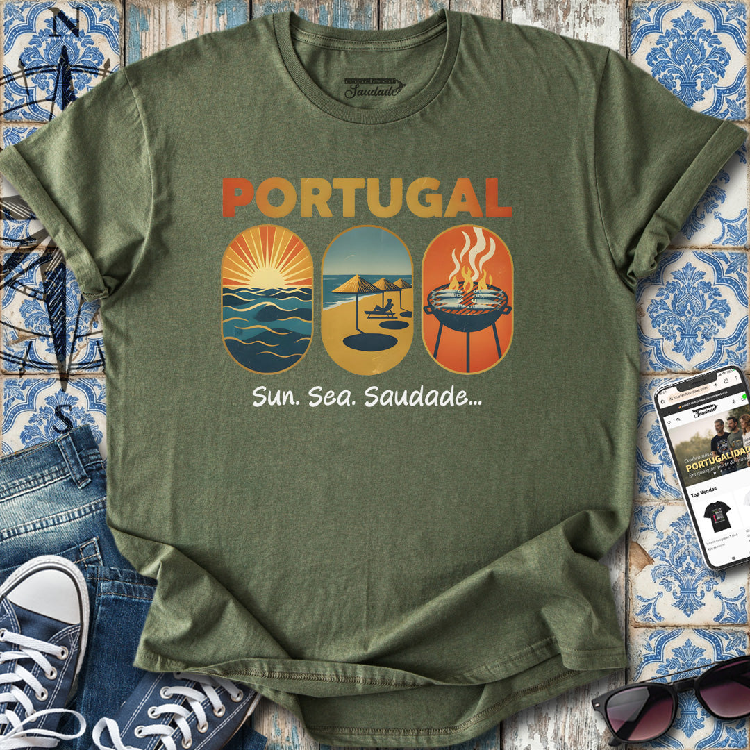 Portugal Sun Sea Saudade T-Shirt