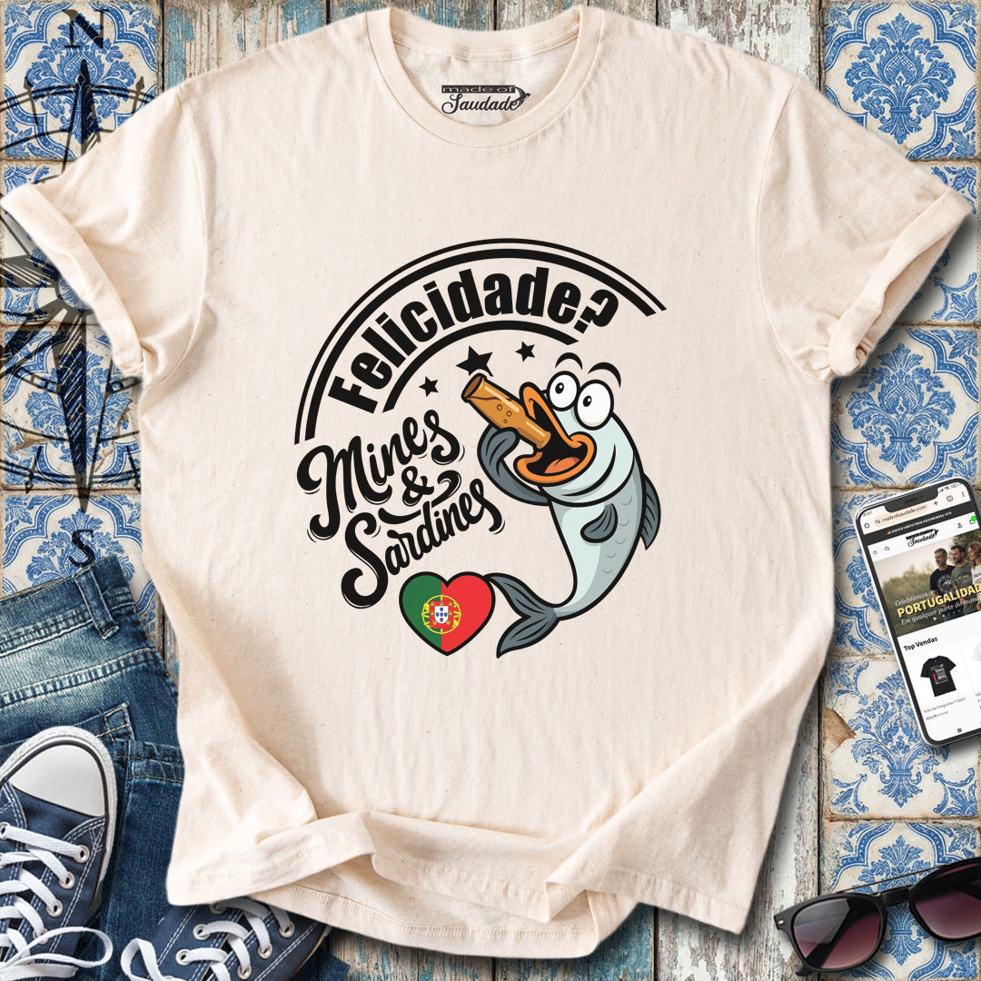 Felicidade Mines Sardines T-Shirt