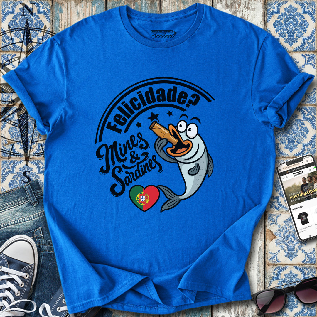 Felicidade Mines Sardines T-Shirt