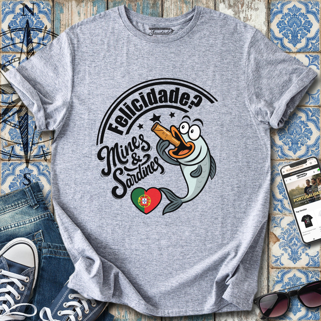 Felicidade Mines Sardines T-Shirt