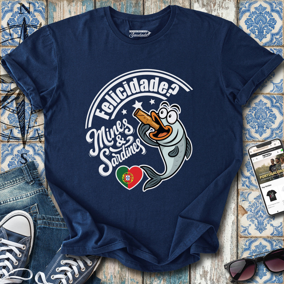 Felicidade Mines Sardines T-Shirt
