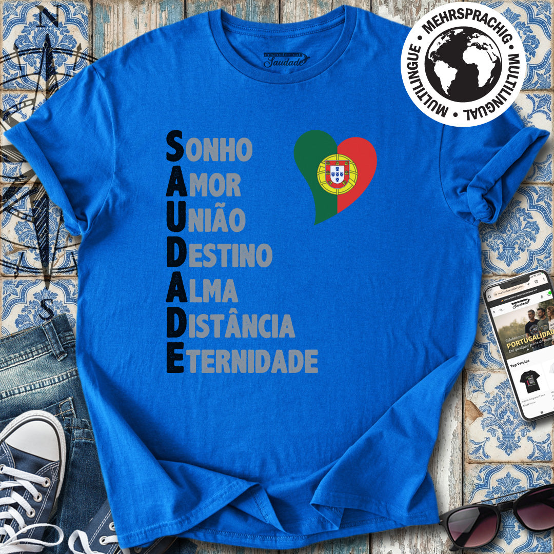Saudade - Portugiesisches T-Shirt