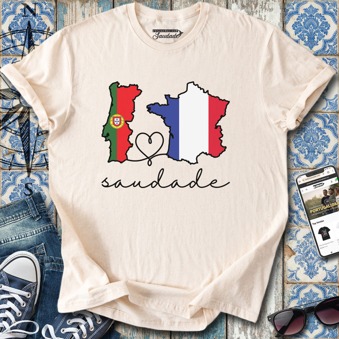 Longing for Portugal France T-shirt