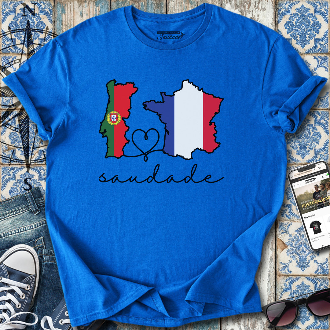 Longing for Portugal France T-shirt