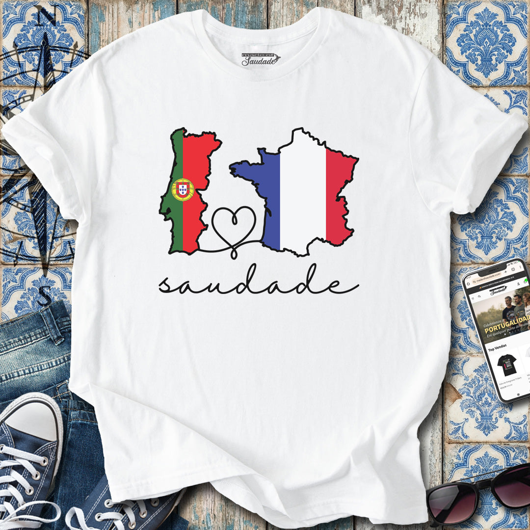 Longing for Portugal France T-shirt