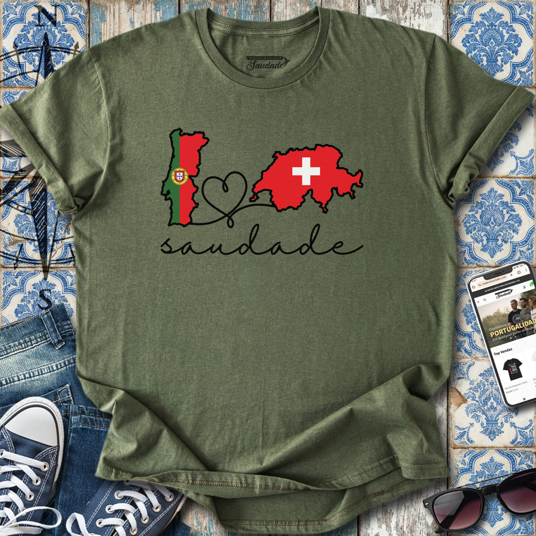 Longing for Portugal, Switzerland, T-shirt