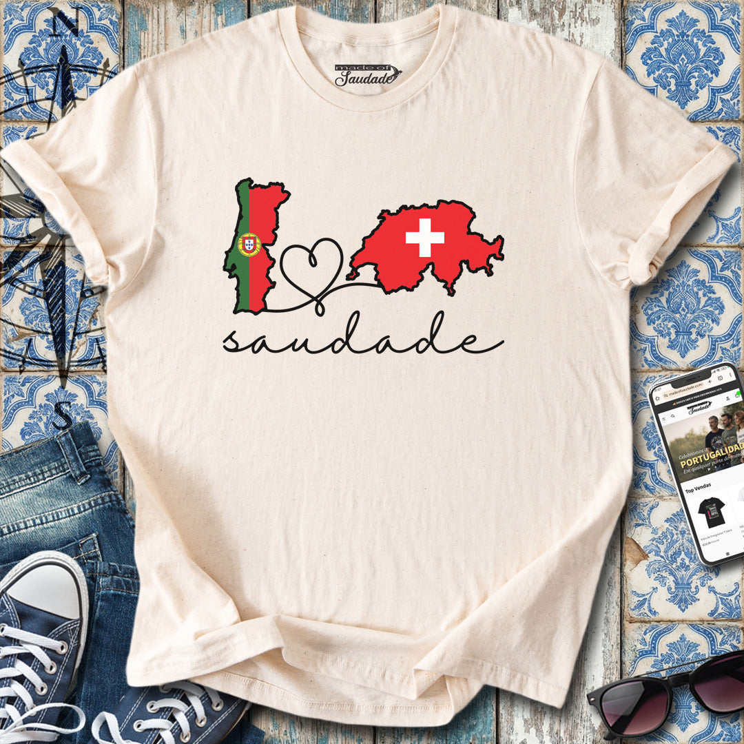 Longing for Portugal, Switzerland, T-shirt