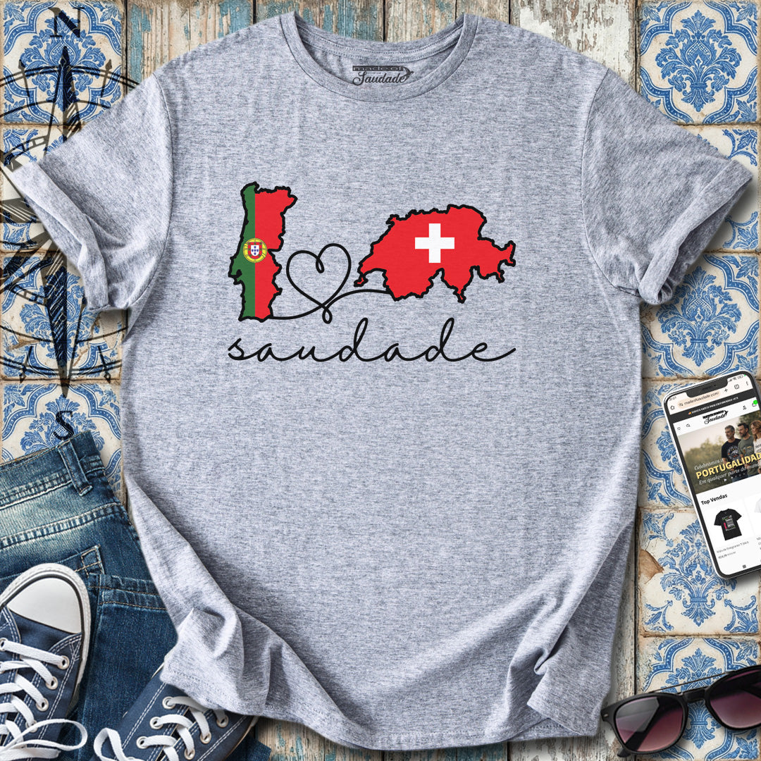 Longing for Portugal, Switzerland, T-shirt