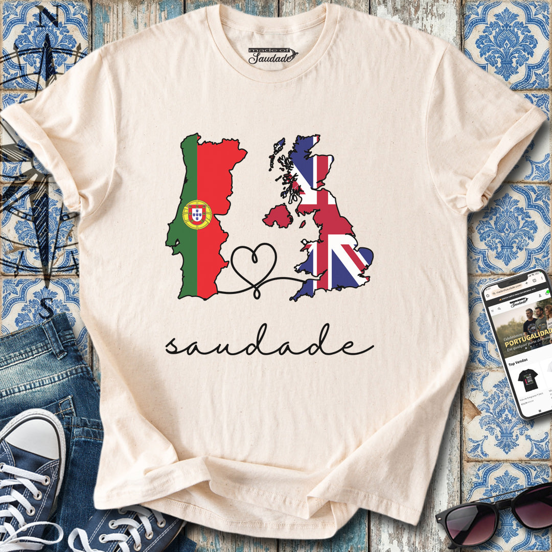 Saudade Portugal UK T-Shirt