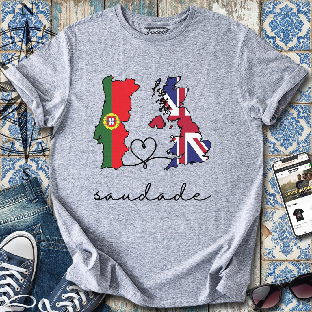 Saudade Portugal UK T-Shirt