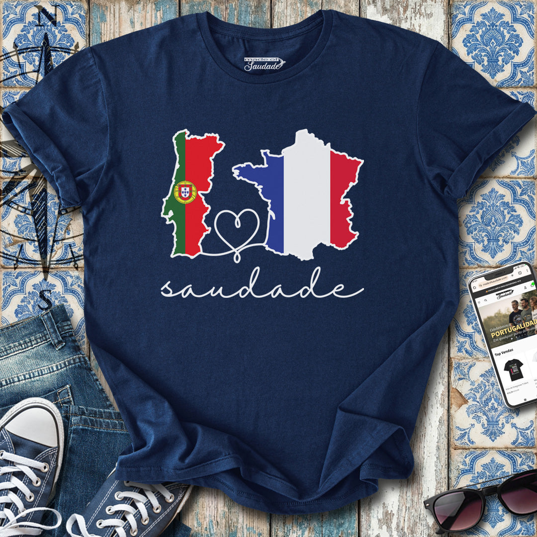 Longing for Portugal France T-shirt