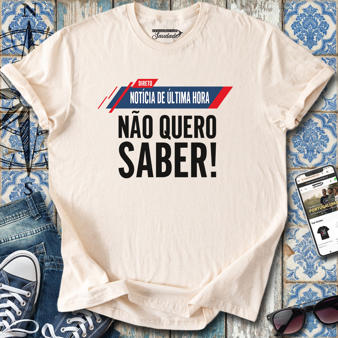 Última Hora! T-Shirt