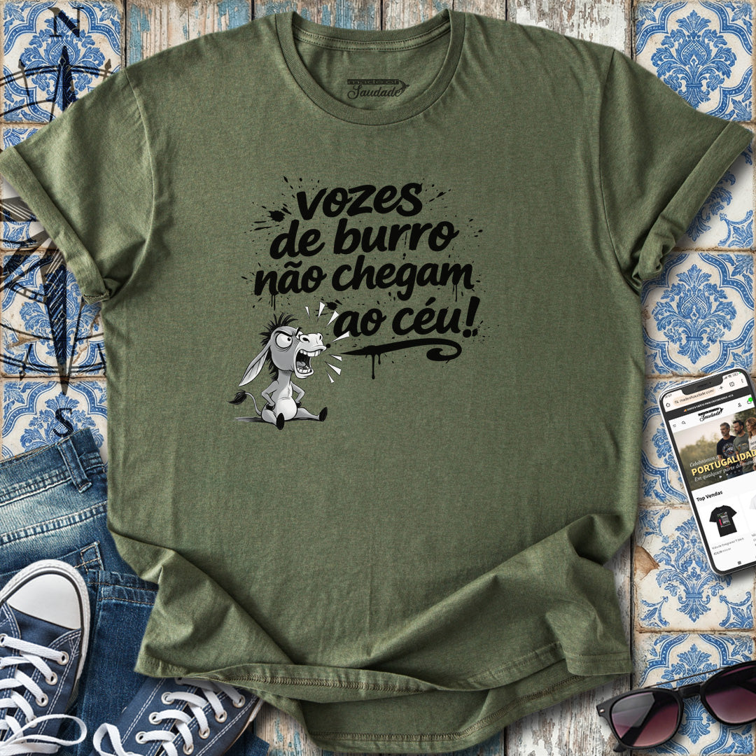 T-Shirt mit Eselsstimmen