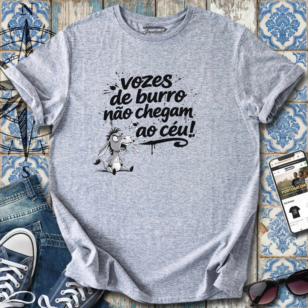 T-Shirt mit Eselsstimmen